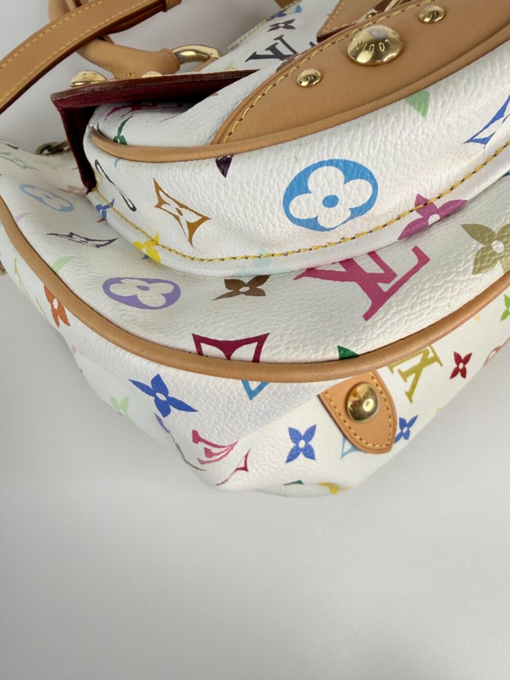 louis vuitton Rita MM monogram multicolor white - Picture 7 of 12
